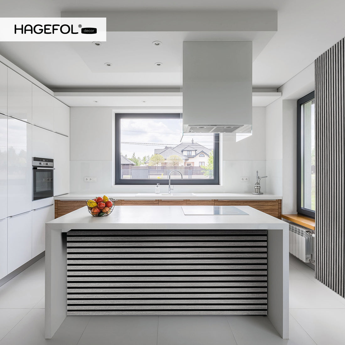 HAGEFOL® Akustikpaneele, 120x60 cm, Grau, 2 Stück