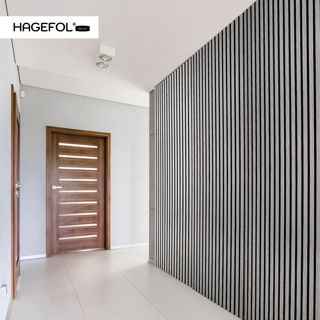HAGEFOL® Akustikpaneele, 120x60 cm, Grau, 2 Stück