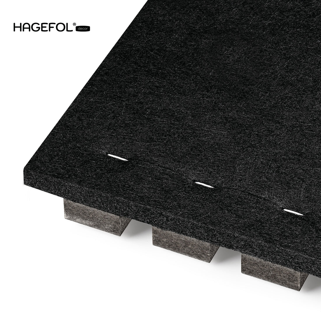 HAGEFOL® Akustikpaneele, 120x60 cm, Walnuss, 2 Stück