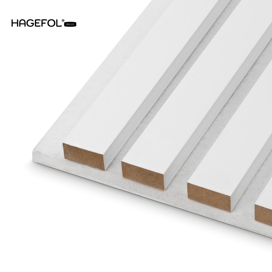 HAGEFOL® acoustic panels wood, 240x60 cm, oak