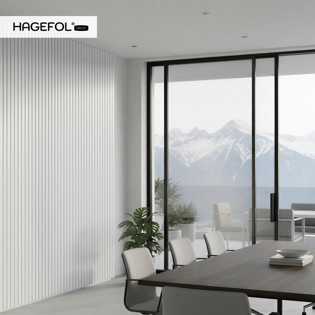 HAGEFOL® acoustic panels wood, 240x60 cm, oak